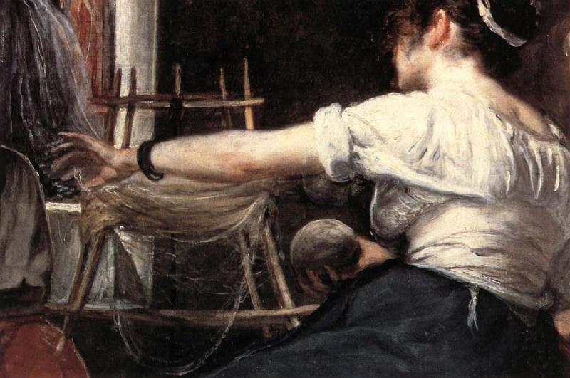 Diego Velazquez Details of The Tapestry-Weavers